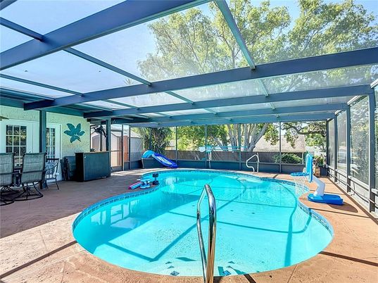 Glass Ceilings, Interior, Pool, Sun Room