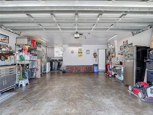 Garage, Interior, Kitchen