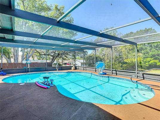 Glass Ceilings, Interior, Pool, Sun Room