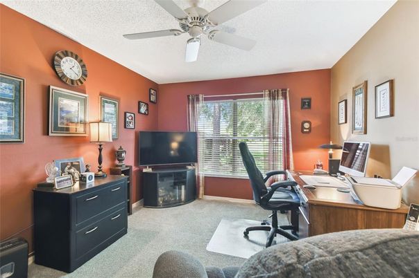 Fireplace, Home Office, Interior