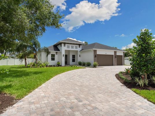 Attached, Backyard, Exterior, Facade, Ranch