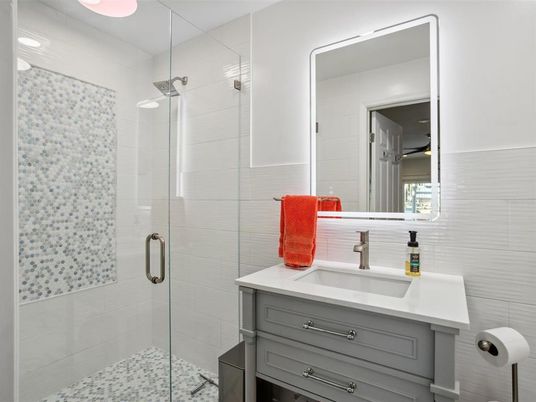Bathroom, Glass Shower, Interior