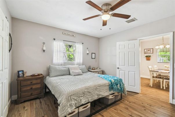 Bedroom, Dining room, Interior, Wood Texture Flooring