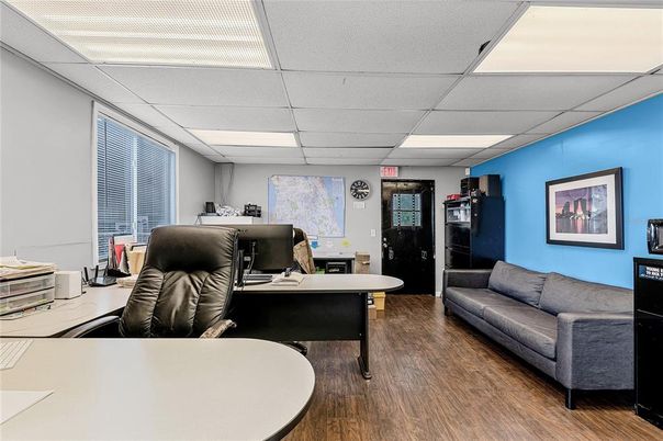 Home Office, Interior, Wood Texture Flooring
