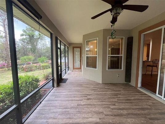 Interior, Sun Room, Wood Texture Flooring