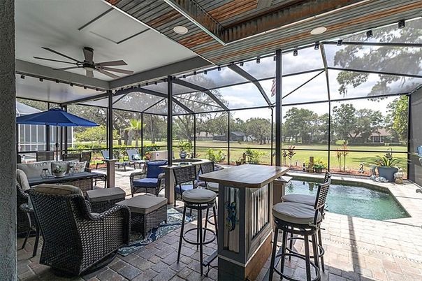 Glass Ceilings, Interior, Pool, Sun Room