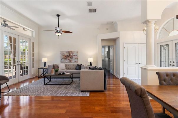 Dining room, Interior, Living room, Wood Texture Flooring