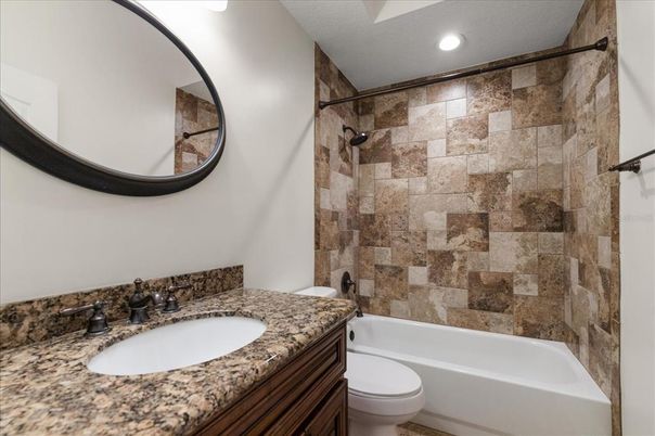 Bathroom, Interior, Recessed Lighting
