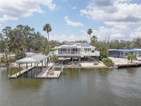Exterior, Lake, Solar Panels