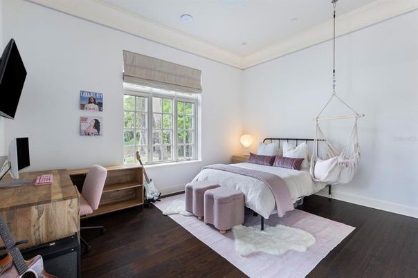Bedroom, Home Office, Interior, Wood Texture Flooring