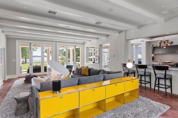 Dining room, Interior, Kitchen, Living room, Pendant Lights, Recessed Lighting