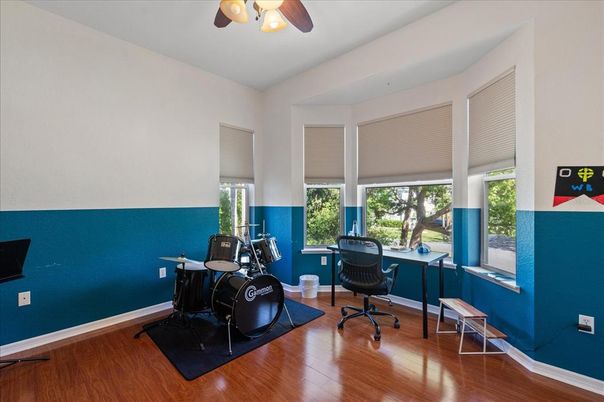 Home Office, Interior, Wood Texture Flooring