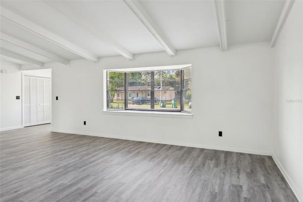 Empty room, Interior, Wood Texture Flooring