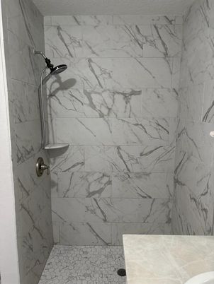 Bathroom, Interior, Marble Walls
