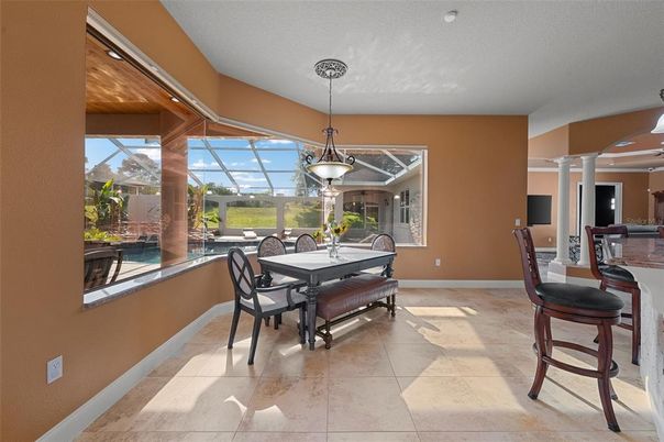 Dining room, Glass Ceilings, Interior, Pendant Lights, Sun Room