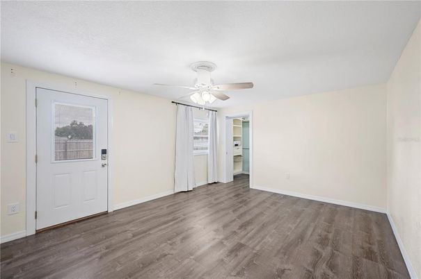Empty room, Interior, Wood Texture Flooring