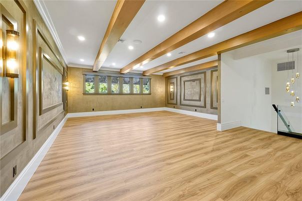 Interior, Wooden Beams, Wood Texture Flooring