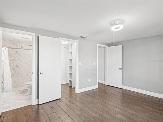 Bathroom, Empty room, Interior, Marble, Marble Walls, Wood Texture Flooring