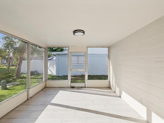 Empty room, Interior, Sun Room