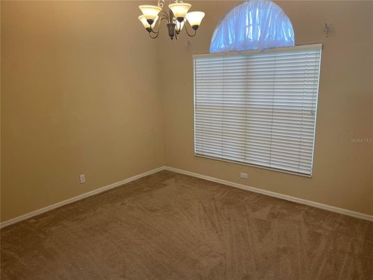 Chandelier, Empty room, Interior