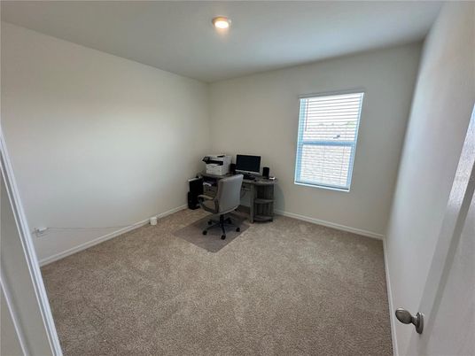 Home Office, Interior, Recessed Lighting