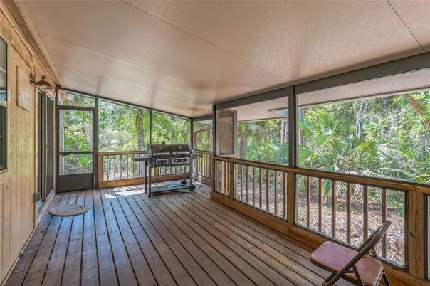 Interior, Sun Room, Wood Texture Flooring