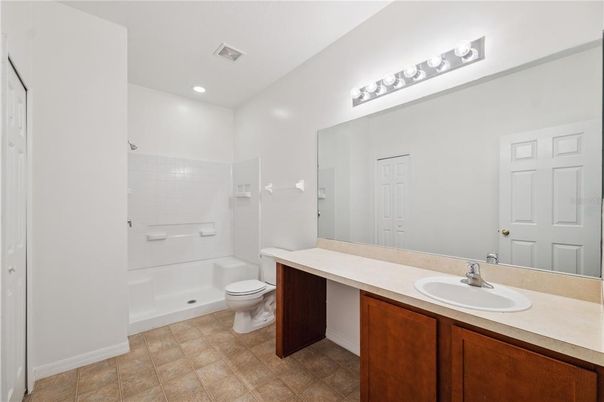 Bathroom, Interior, Recessed Lighting