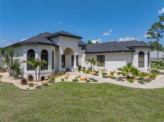 Attached, Backyard, Exterior, Facade, Mediterranean