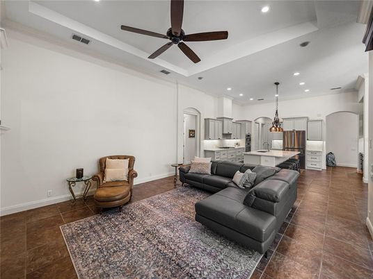 Interior, Kitchen, Living room, Pendant Lights, Recessed Lighting