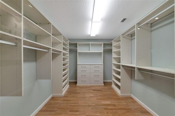 Interior, Walk-in Closets, Wood Texture Flooring