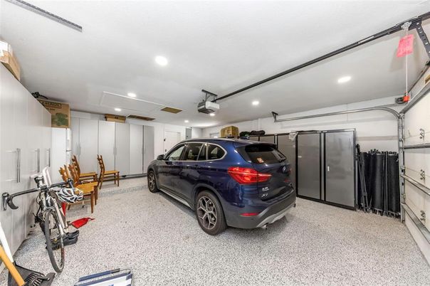 Garage, Interior, Recessed Lighting