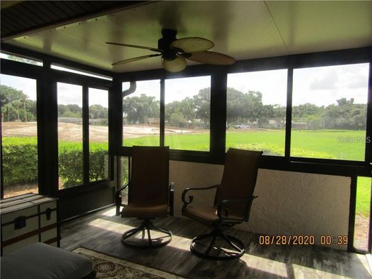 Interior, Sun Room, Wood Texture Flooring