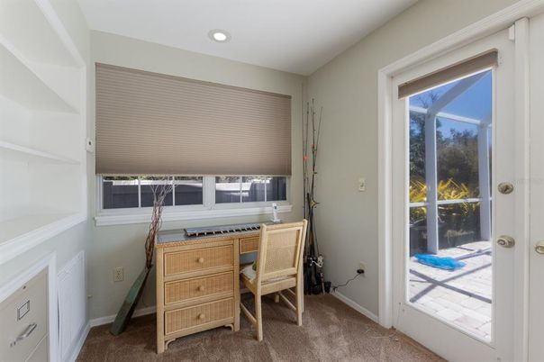 Home Office, Interior, Recessed Lighting