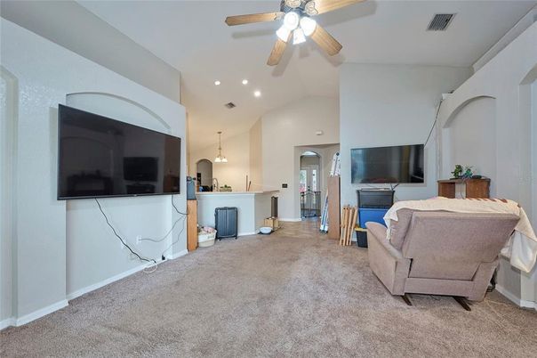 Interior, Living room, Pendant Lights, Recessed Lighting