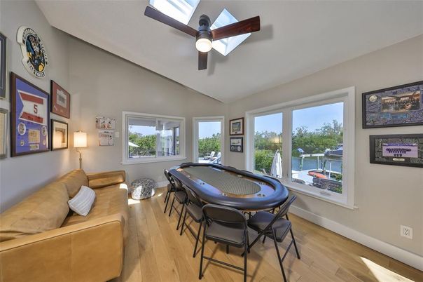 Game Room, Interior, Wood Texture Flooring