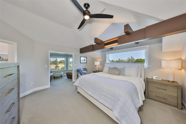 Bedroom, Interior, Wooden Beams