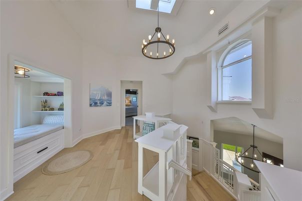 Chandelier, Interior, Pendant Lights, Recessed Lighting, Wood Texture Flooring