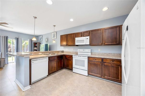 Interior, Kitchen, Pendant Lights, Recessed Lighting