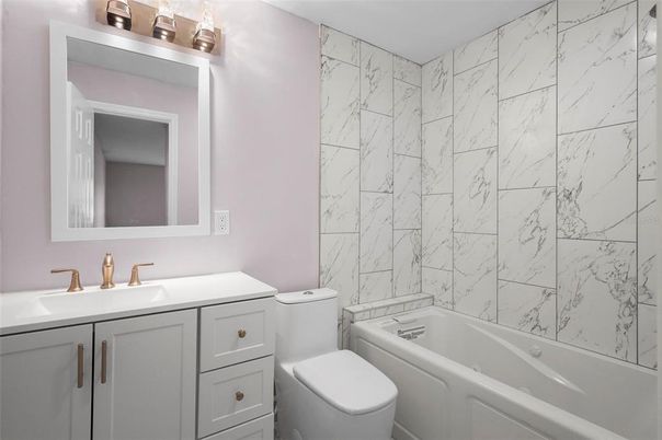 Bathroom, Interior, Marble Walls