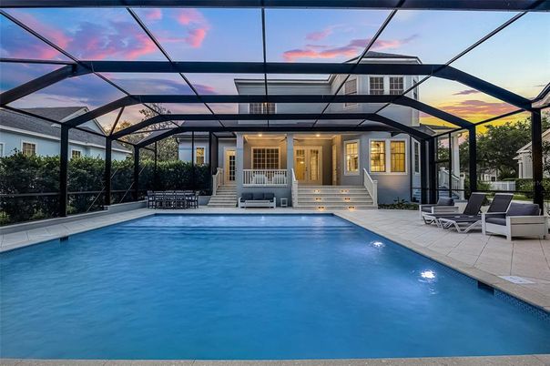 Glass Ceilings, Interior, Pool, Sun Room