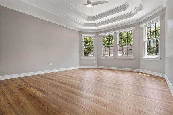 Empty room, Interior, Wood Texture Flooring