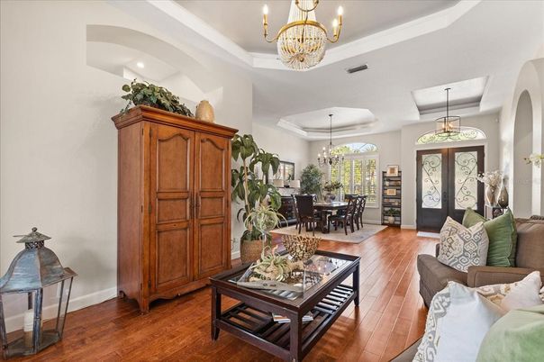 Chandelier, Dining room, Interior, Living room, Wood Texture Flooring