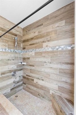 Bathroom, Interior, Wooden Walls