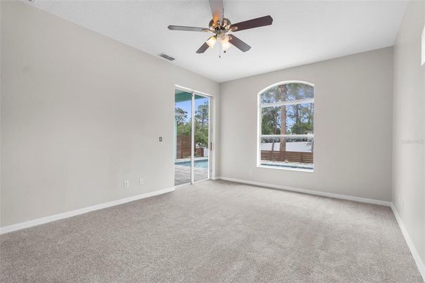 Empty room, Interior
