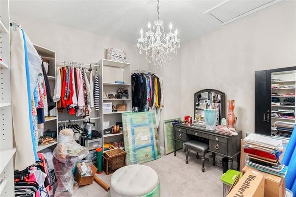 Chandelier, Interior, Walk-in Closets