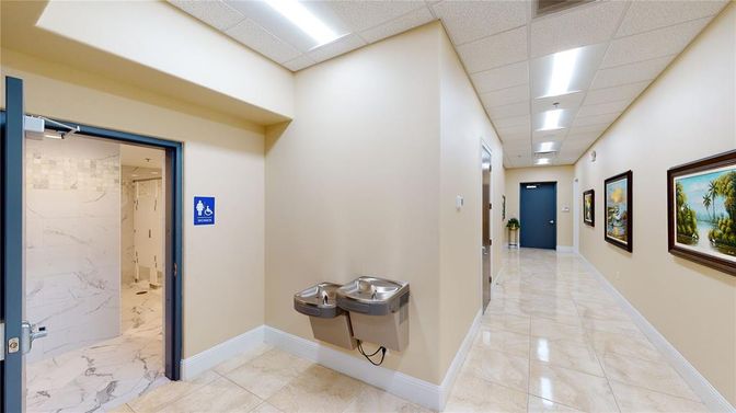 Interior, Marble, Marble Walls, Recessed Lighting