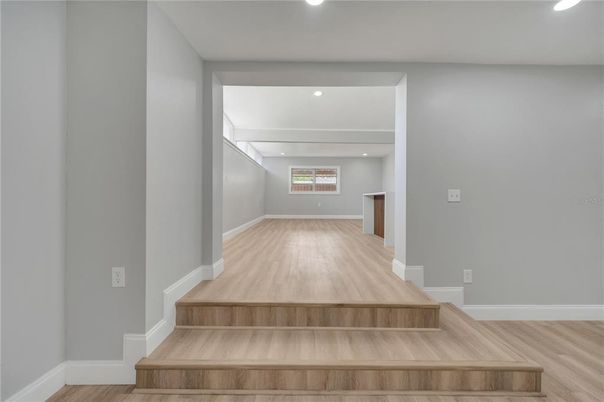Interior, Recessed Lighting, Wood Texture Flooring