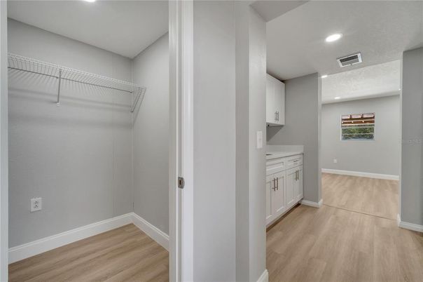 Interior, Recessed Lighting, Wood Texture Flooring