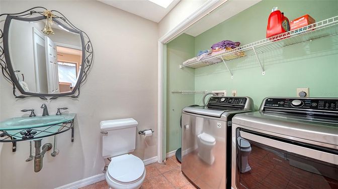 Bathroom, Interior, Washer