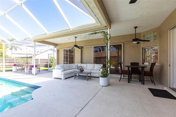 Dining room, Glass Ceilings, Interior, Living room, Pool, Sun Room